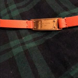 🔴SOLD🔴 Orange Michael Kors Bracelet